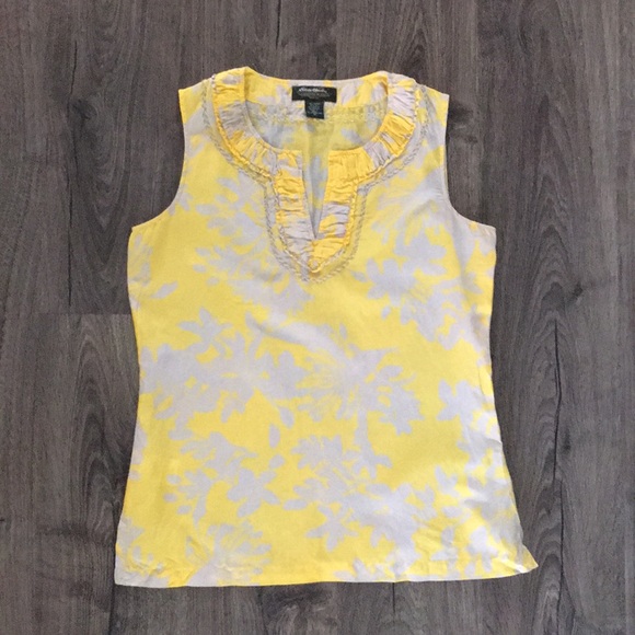 Eddie Bauer Tops - Eddie Bauer Floral Top M